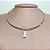 Choker lisa com pingente Selenita - Semijoia - Imagem 2