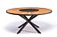 Conjunto de Mesa em Madeira com 8 Poltronas Cactos em Tela sling - Imagem 5