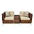 Kit 2 Poltronas Tulipa + Mesa lateral - Imagem 1
