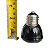 Kit Suporte Soquete + Lâmpada Cerâmica 110v 100w - Imagem 5
