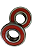 Rolamento 6307 2rs  35x80x21mm - Imagem 2