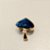 Pingente Coração Agata Azul 16mm. Pedras Naturais Banhado a Ouro - Imagem 4