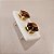 Brinco de OLHO DE TIGRE 8x10mm. Pedras Naturais Banhado a Ouro - Imagem 5