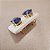 Brinco de QUARTZO AZUL 8x10mm. Pedras Naturais Banhado a Ouro - Imagem 5