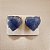 Brinco de QUARTZO AZUL 13mm. Pedras Naturais Banhado a Ouro - Imagem 4