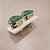 Brinco de QUARTZO VERDE 13mm. Pedras Naturais Banhado a Ouro - Imagem 5