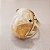 Anel Oval Citrino 20x30mm. Pedras Naturais. Banhado a Ouro - Imagem 1