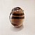 Anel Oval Quartzo Fume 20x30mm. Pedras Naturais. Banhado a Ouro - Imagem 2