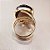 Anel Oval Quartzo Fume 20x30mm. Pedras Naturais. Banhado a Ouro - Imagem 3