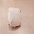 Anel Retangular Quartzo Branco 20x30mm. Pedras Naturais. Banhado a Ouro - Imagem 2