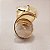Anel Retangular Citrino 20x30mm. Pedras Naturais. Banhado a Ouro - Imagem 3