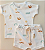 Conjunto curto boho praia - Imagem 1