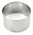 Aro Cortador Para Bolo Redondo 10x10 -  Inox - Imagem 1