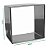 Cortador Quadrado Brownie, Bolo E Massas 4,5 X 4,5 Inox - Imagem 1