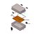 Caixa Plástica Opaca Com Dobradiça 250x160x120mm - Imagem 2