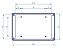 Caixa Plástica tampa transparente 250X160X120MM Cinza - Imagem 3