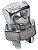 Conector parafuso fendido Split Bolt 50mm com 3und - Imagem 2