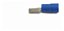Terminal Tipo Pino Tubular Isolado 16mm  Azul C/12 Peças - Imagem 1