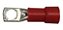 Terminal Tipo Olhal Tubular Isolado 10mm (10-6) Verm C/10un - Imagem 1