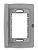 Placa 4x2 Weg Compose cinza externa IP-54  para 3 módulos - Imagem 3