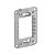 Suporte 4x2 Weg Compose para 3 módulos - Imagem 1