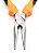 Alicate de Bico Meia Cana cabo isolado - Imagem 4