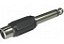 Plug Adaptador Rca F X P10 M Mono - Imagem 1