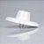 Plafon Plafonier Bocal Sqt Ceramica E27 Margirius Bco - Imagem 5