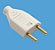Pino Plugue Macho Cinza 2p 180g 10a Fame - Imagem 1