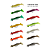Kit Camarão Artificial 9cm (20) + Jig head 4/0 (10). - Imagem 2