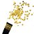 Tubo Lança Confetes Papel Laminado Festa Estrela Dourada - Imagem 3