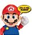 Brinquedo Boneco Super Mario Articulado Com Sons e Falas - Imagem 3
