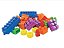 Blocos De Montar 40 Peças Balde Blocks Kids Maptoy Infantil - Imagem 2