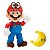 Bonecos Super Mario Nintendo 4 polegadas 10 cm Articulados - Imagem 1