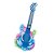 Guitarra com microfone e pedestal azul DMToys - Imagem 2