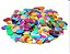 Lança Confete Metalizado Redondo Colorido 30cm Multicor - Imagem 2