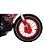 Motocicleta Eletrica Infantil Vermelha C/ Rodas Apoio 6V7AH - Imagem 5