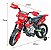 Mini Motinha Elétrica Infantil Motocross Homeplay Vermelha - Imagem 2