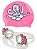 Kit Touca + Óculos de Natação Polvo Rosa Octopus Arena - Imagem 1