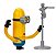 Boneco10Cm Meu Malvado Favorito4 Mega Minion Tim C/Acessório - Imagem 3