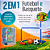 Brinquedo Kit Futebol e Basquete Infantil Pais e Filhos - Imagem 7