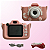 New Camera Digital Infantil Fotos Voz Com Capa Anti Queda - Imagem 3