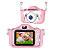 Mini Câmera infantil Digital Portátil Video Cachorro Rosa - Imagem 1