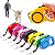 Kit Para Pets: Casinha Cercado Coleira Guia Cobertor Sherpa - Imagem 5