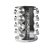 Porta Condimentos e Tempero 16 Potes de Vidro com Tampa Inox - Imagem 2