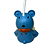Mini Luminária Mesa Divertida Forma Urso com LED e Apontador - Imagem 6