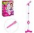 Microfone com Pedestal Karaokê Show MP3 Rosa da Art Brink - Imagem 1