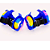 Flashing Wheels Patins Rodas Para Tênis Com Luz Led Infantil - Imagem 5