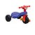 Velotrol Triciclo Menino Motoca Infantil Fast Azul Com Pedal - Imagem 1