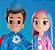 Boneco Dudu Youtuber 26cm Dudu E Carol Articulado - Rosita - Imagem 7